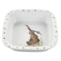 Royal Worcester Wrendale Designs Square Dish 10 Inches