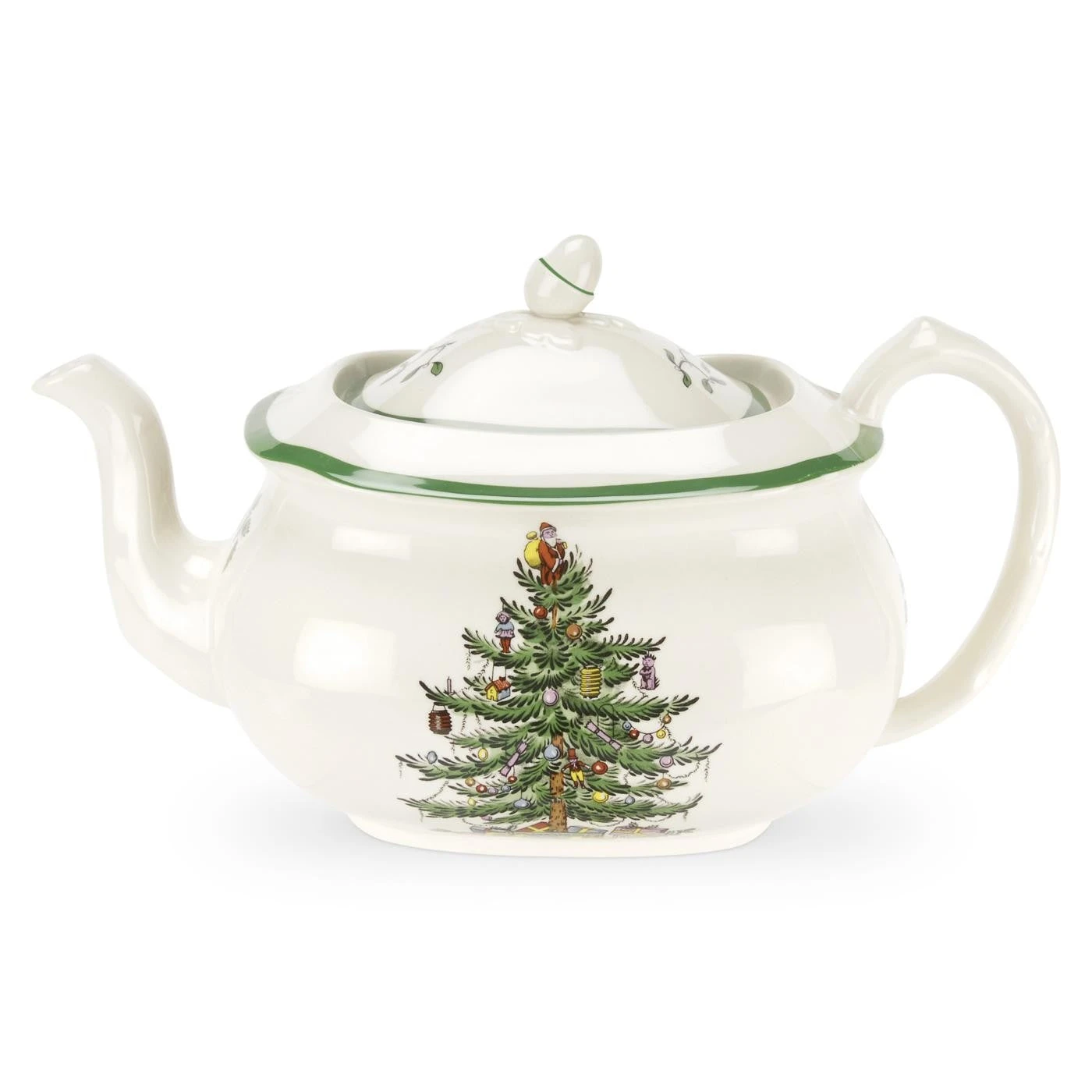 Spode Christmas Tree Teapot 1.28ltr 1 Spode Christmas Tree Teapot 1.28ltr