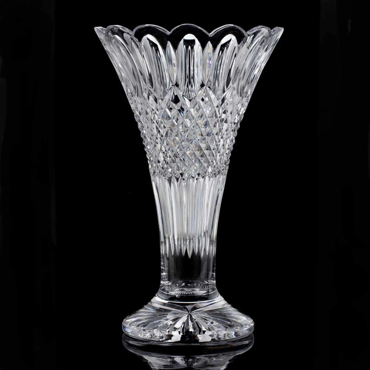 Waterford Crystal John Connolly Windows Vase 35cm 2 Waterford Crystal John Connolly Windows Vase 35cm - Image 2
