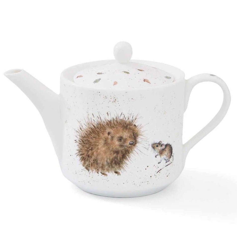 Royal Worcester Wrendale Designs Teapot (Hedgehog & Mice) 2 Royal Worcester Wrendale Designs Teapot (Hedgehog & Mice) - Image 2