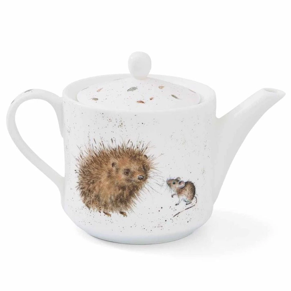 Royal Worcester Wrendale Designs Teapot (Hedgehog & Mice) 3 Royal Worcester Wrendale Designs Teapot (Hedgehog & Mice) - Image 3