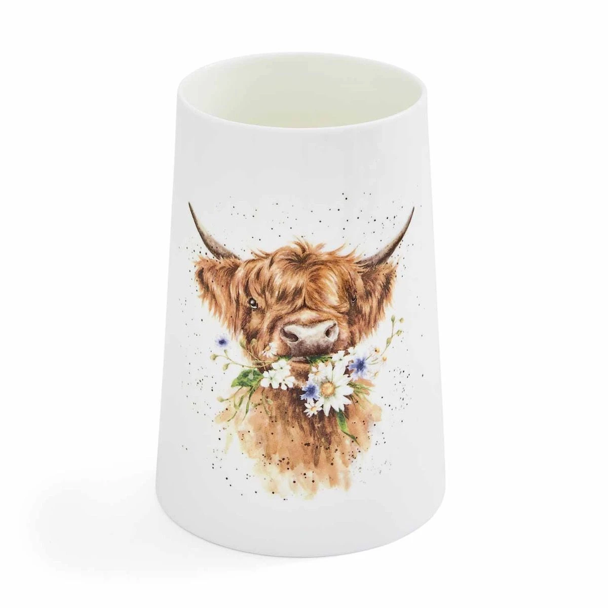 Royal Worcester Wrendale Designs Vase (Cow) 2 Royal Worcester Wrendale Designs Vase (Cow) - Image 2