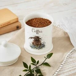 Royal Worcester Wrendale Designs Coffee Canister (Hare)