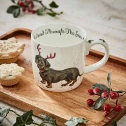 Royal Worcester Wrendale Designs Dachshund Snow Mug 5 Royal Worcester Wrendale Designs Dachshund Snow Mug -Kitchenware Discount Store wrendale dachshund through the snow mug 45bf1fdf dda4 4131 96d9 dd040f63a070