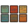 Pimpernel Lunchtime Coasters Set Of 6
